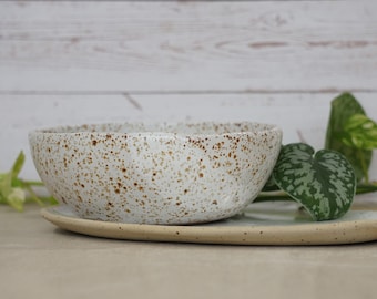 Ceramic serving bowl | Ramen Bowl | Cereal Bowl | Coconut bowl | Soup bowl