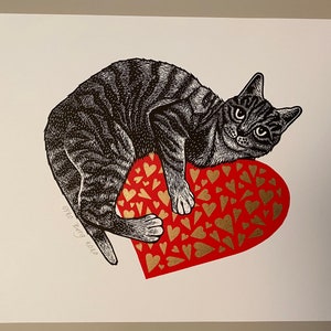 Valentine cat image 5