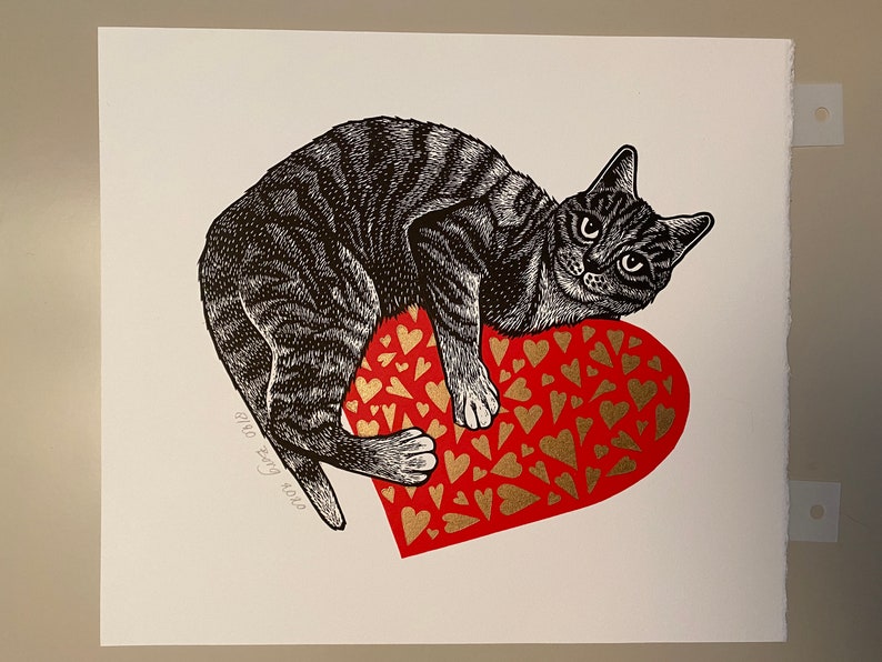 Valentine cat image 5