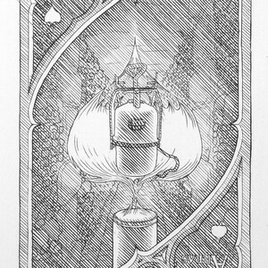 Gravure au burin - "Arras de Pique"