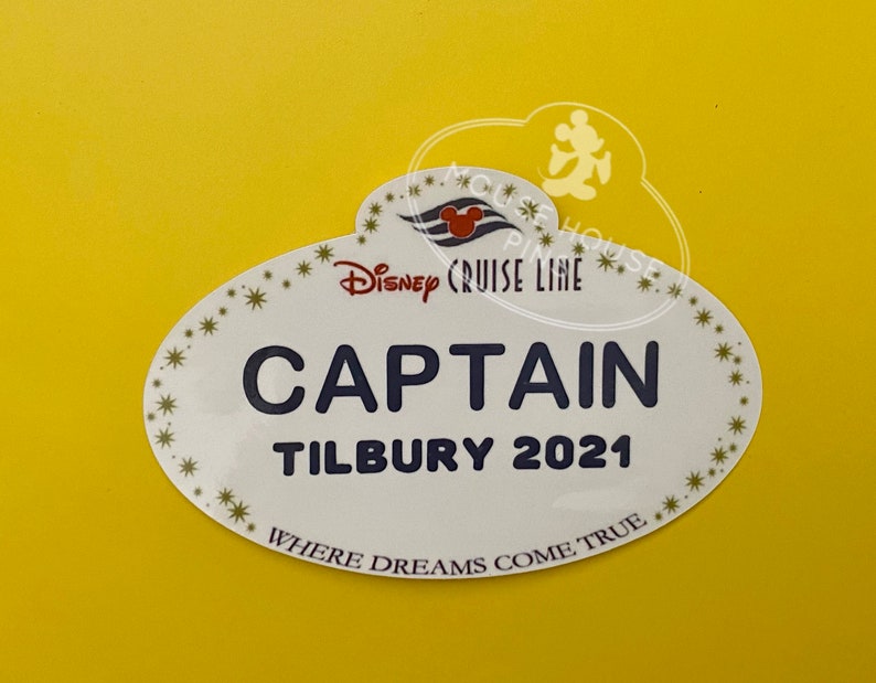 Personalised Disney Cruise Line Vinyl Sticker Luggage Tag DCL Etsy UK