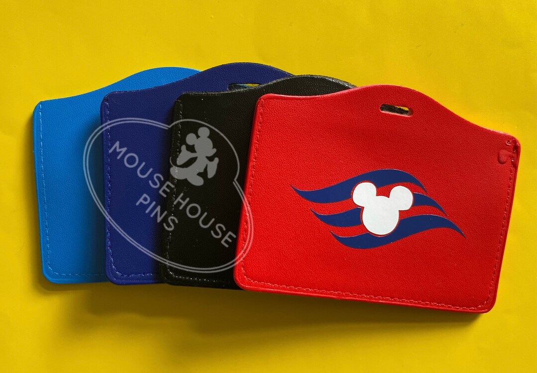 disney cruise line lanyard and card holder