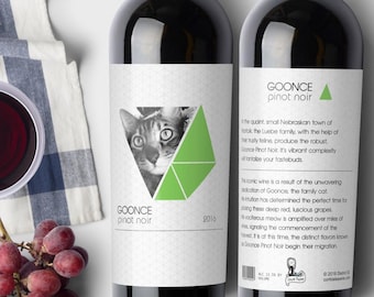 Custom Wine Bottle Labels with Personalized Story by Cork Tales