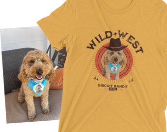Custom Western Dog T-shirt, Custom Pet Shirt, Dog Lover Shirt, Funny Dog Shirt, Custom Dog Graphic Tee