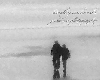 BEACH COUPLE, winter beach walks, hand-in-hand, anniversary, engagements, romantic couples, soul mates, relationships, romance, beach trips