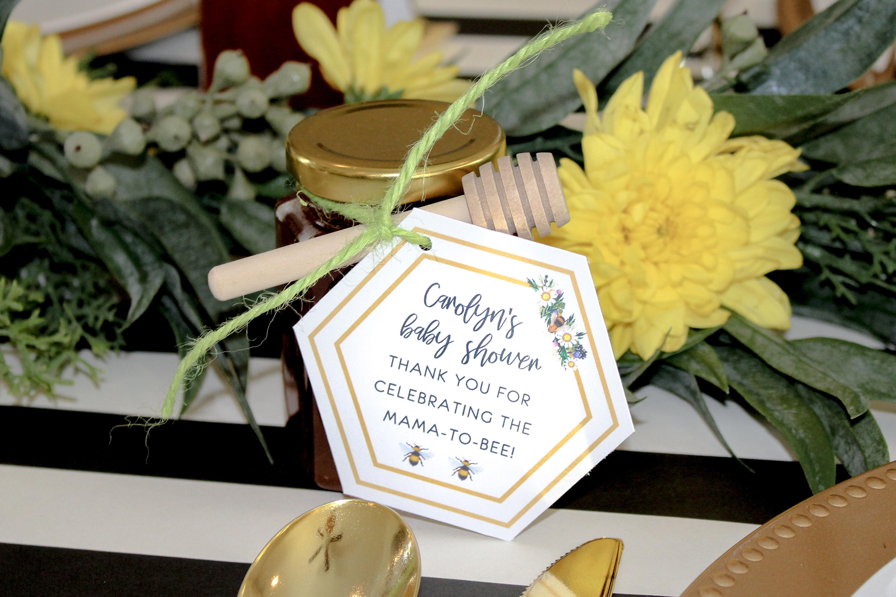 Baby Shower Favor Tags Etsy UK