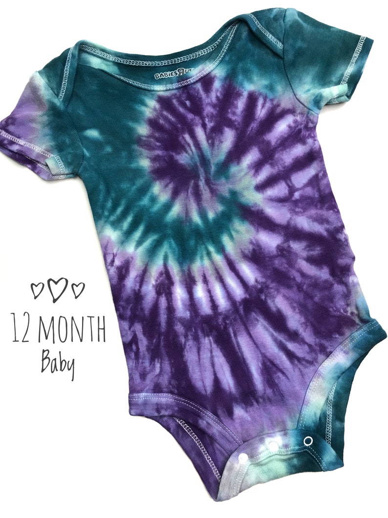 Tye Dyed 12 month Baby Onsie