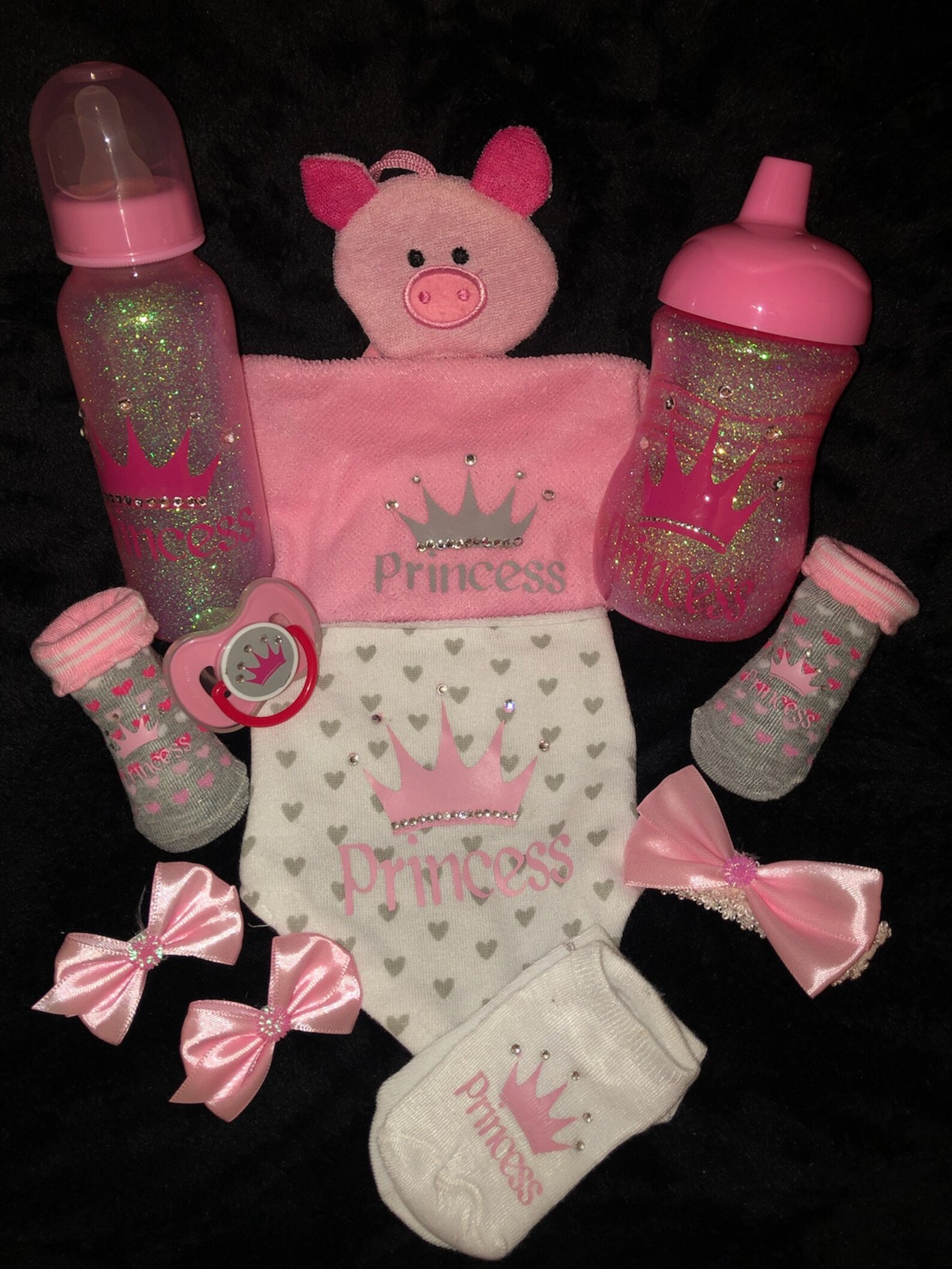 Baby Girl Princess Bling Set Etsy