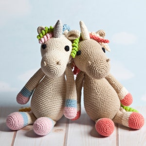 Crochet unicorn, handmade amigurumi toy, handmade unicorn, new baby shower gift, soft toy, baby gift, kids gift image 1