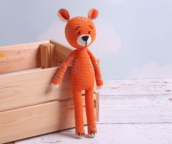 Crochet Tiger Amigurumi Toy Original Birthday Present for | Etsy