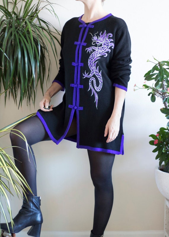 Bob Mackie Dragon Lady Sweater