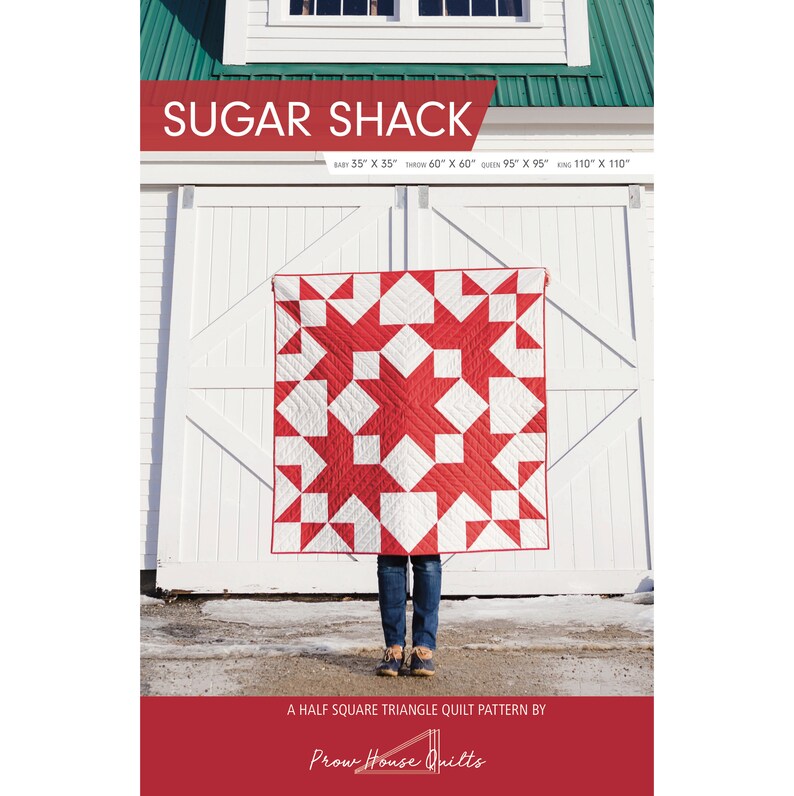 Sugar Shack Quilt Paper Pattern