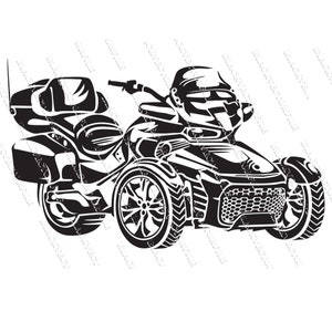 F3 Limited Svg, Png Jpeg, Eps, Dxf Files, Instant Download, Vector Files, F3 Limited Silhouette, 3-Wheel vehicles Svg, Can Am Cutting File,