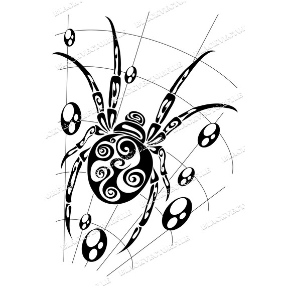Spider Svg Png and Jpeg Eps Files Instant Download Spider | Etsy