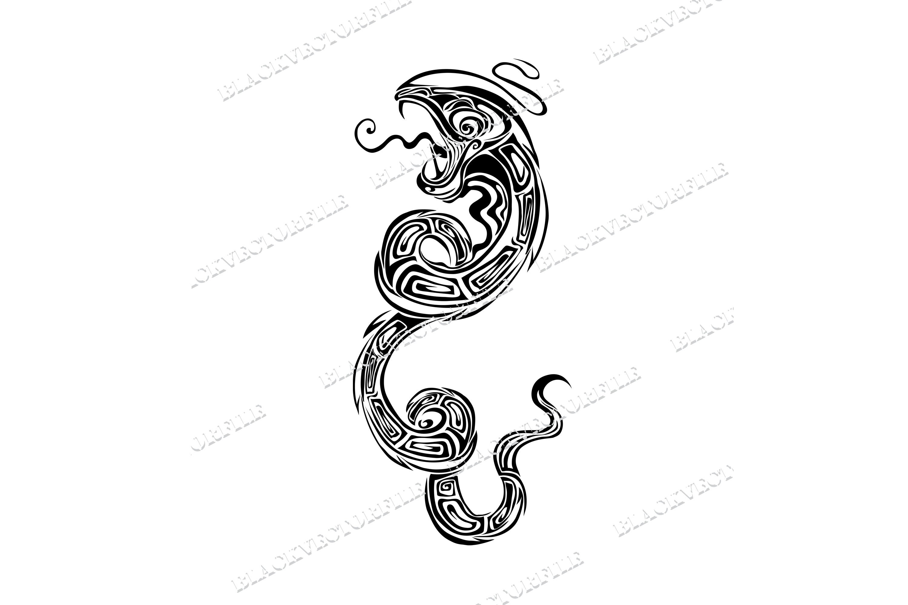 Tattoo Snake Svg Png and Jpeg Eps Files Instant Download - Etsy Denmark