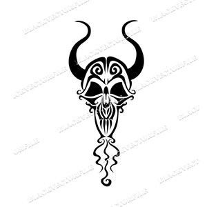 Tattoo Skull Svg, Png and Jpeg, Eps Files, Instant Download, Tattoo Skull  Files, Tattoo Skull Silhouette,  Skull Design File Cutting File