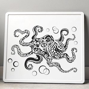 Octopus Svg, Png and Jpeg, Eps Files, Instant Download, Octopus  Files, Octopus Silhouette, Octopus Design File Cutting File, Tshirt Design