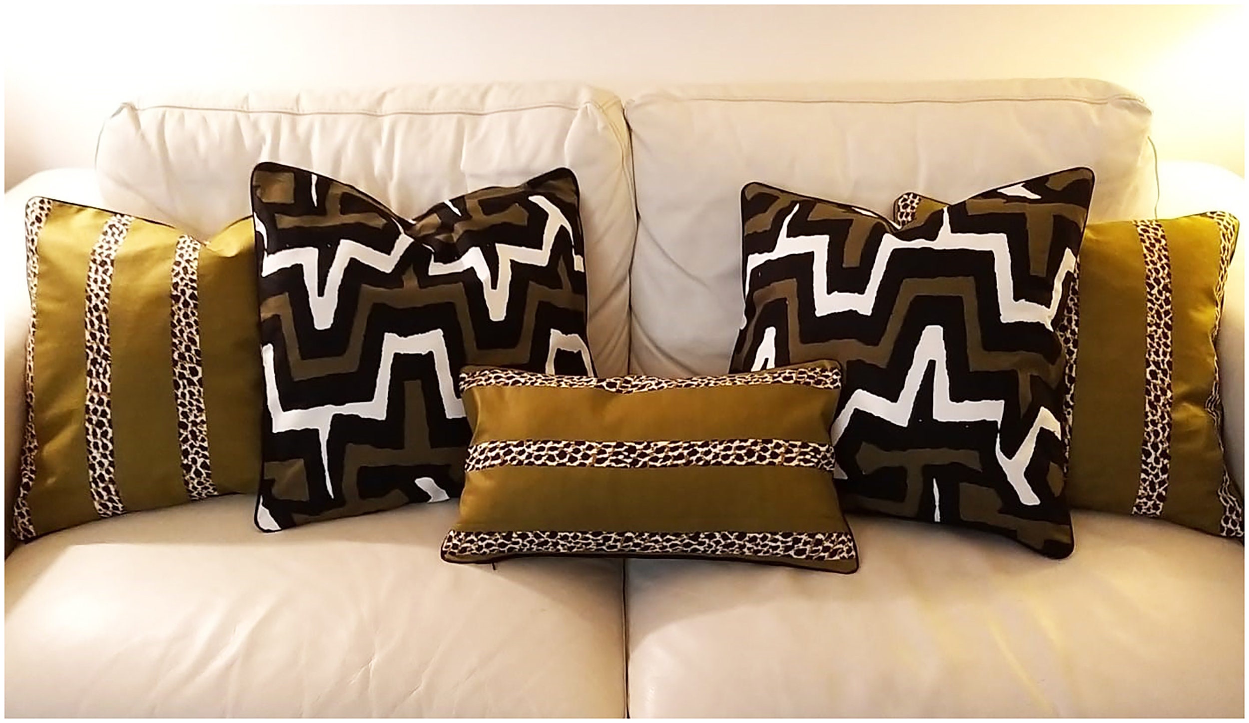 Set de 5 Housses Coussins