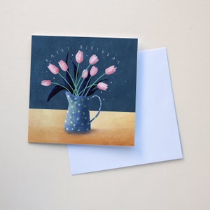 Happy Birthday Tulips Card