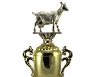 Goat Cup Trophy- G.O.A.T.- Farm- Chevre- Milk- Cheese- Nanny-Free Lettering