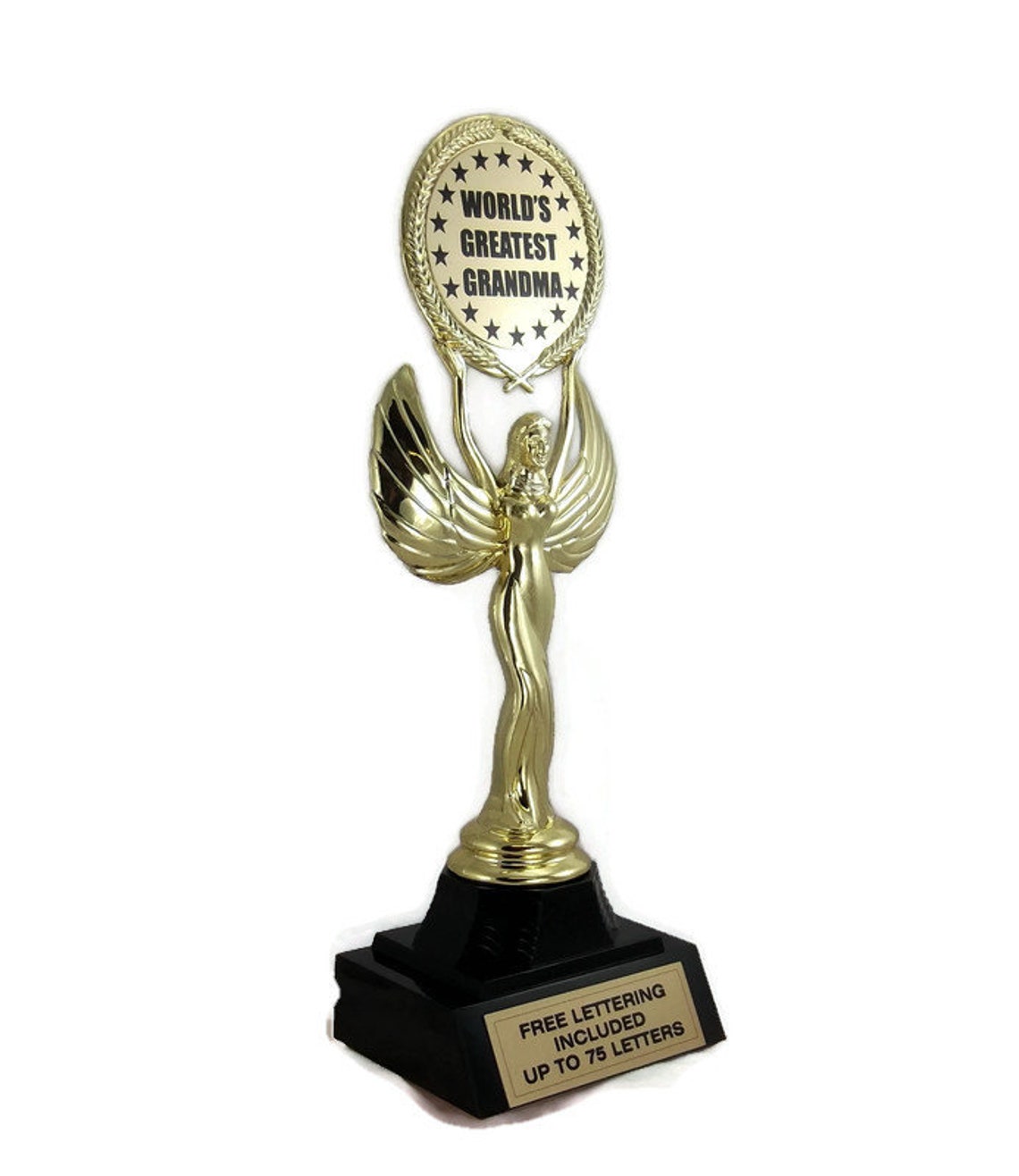 World's Greatest Grandma Trophy Love Admire Respect Etsy