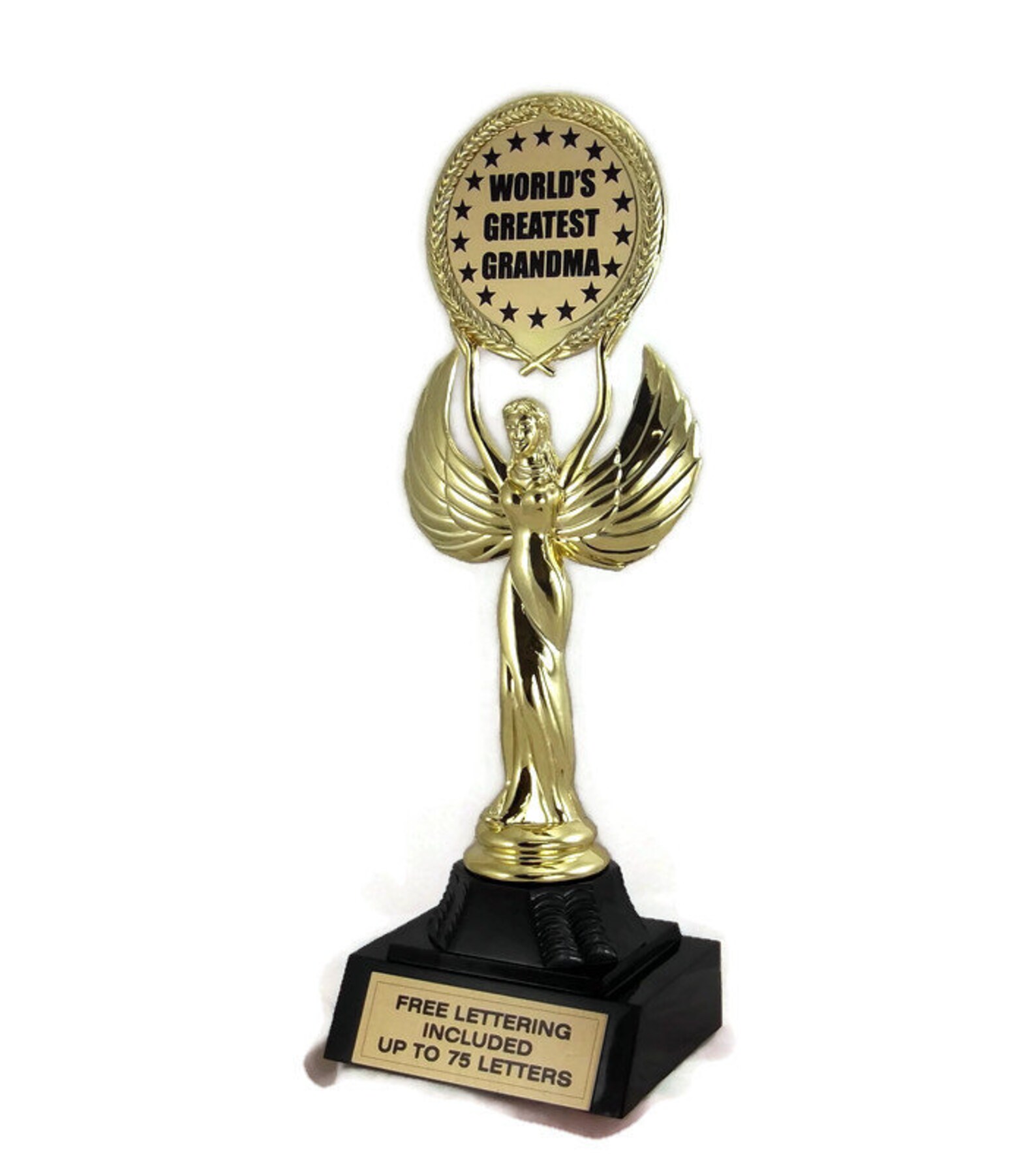 World's Greatest Grandma Trophy Love Admire Respect Etsy
