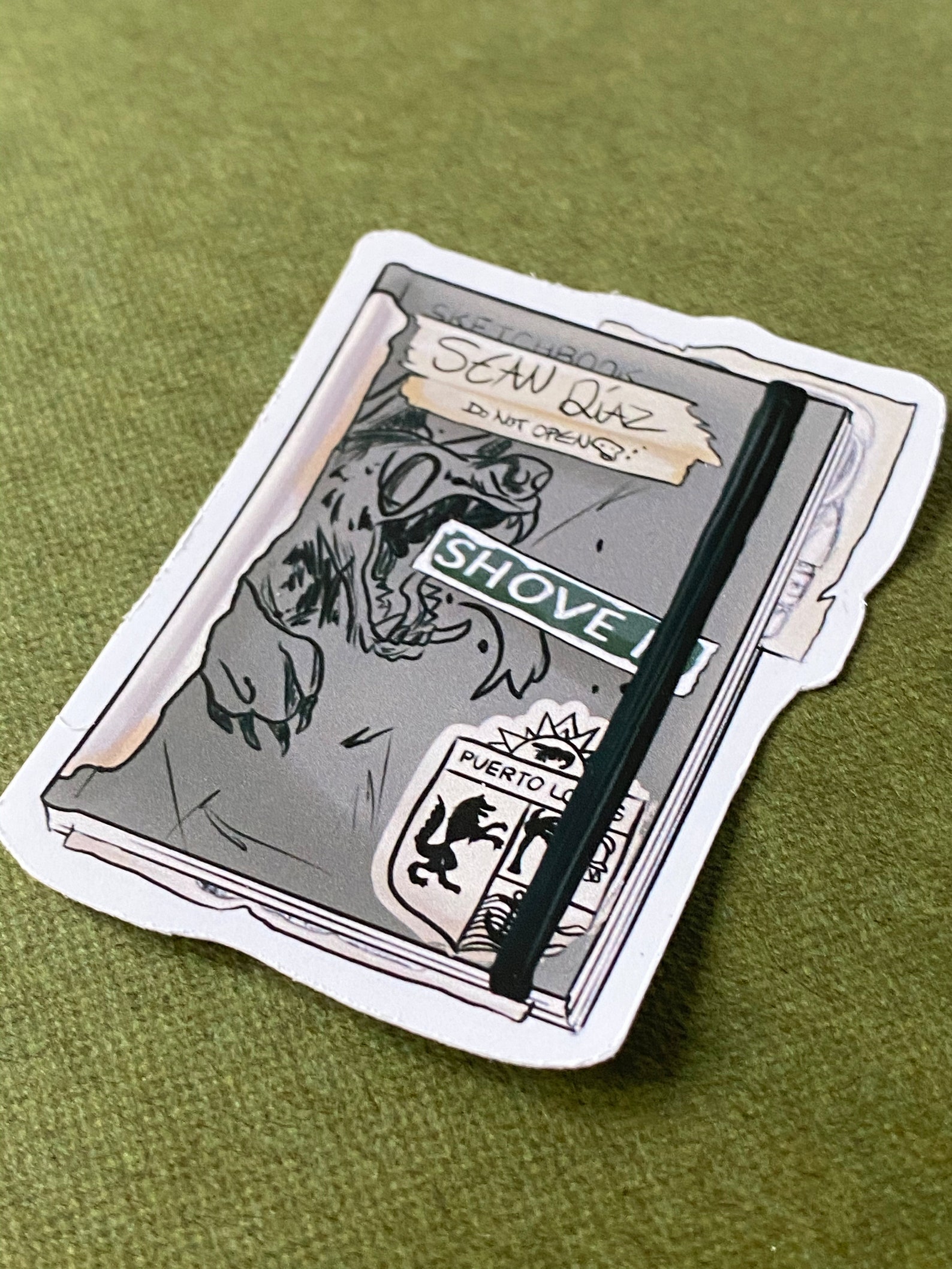 Life is Strange 2 Sean's Sketchbook Sticker LIS Etsy Sweden