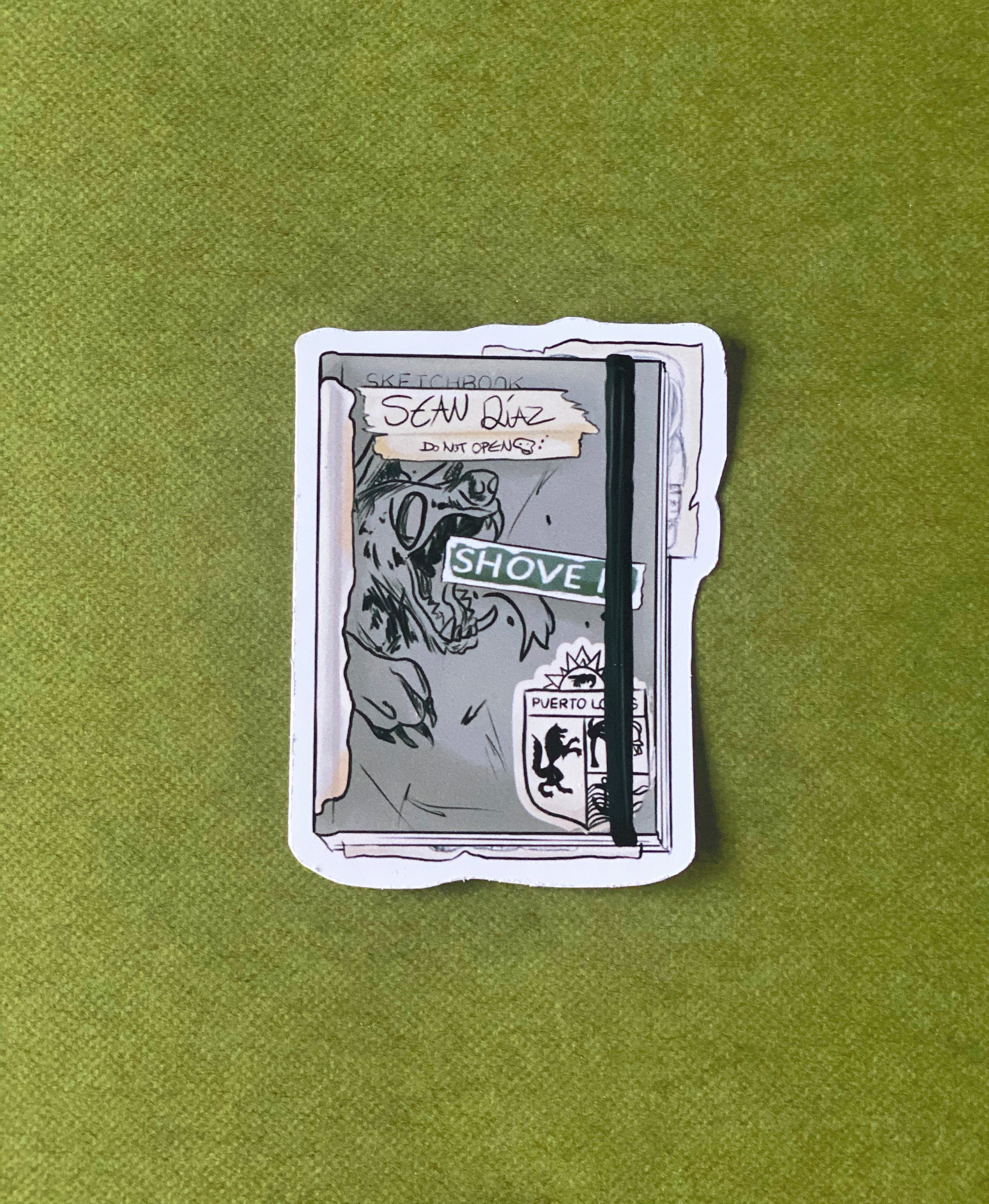 Life is Strange 2 Sean's Sketchbook Sticker LIS - Etsy