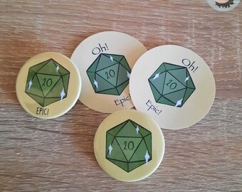 DND badges/stickers