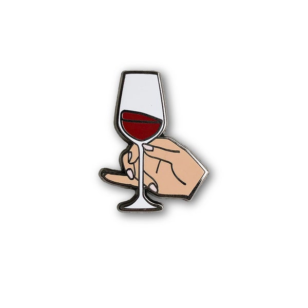 Fine Wine Pin