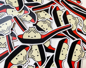 Soup Dumpling Vinyl Die Cut Sticker