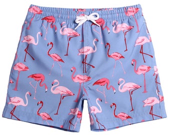 swim shorts flamingo