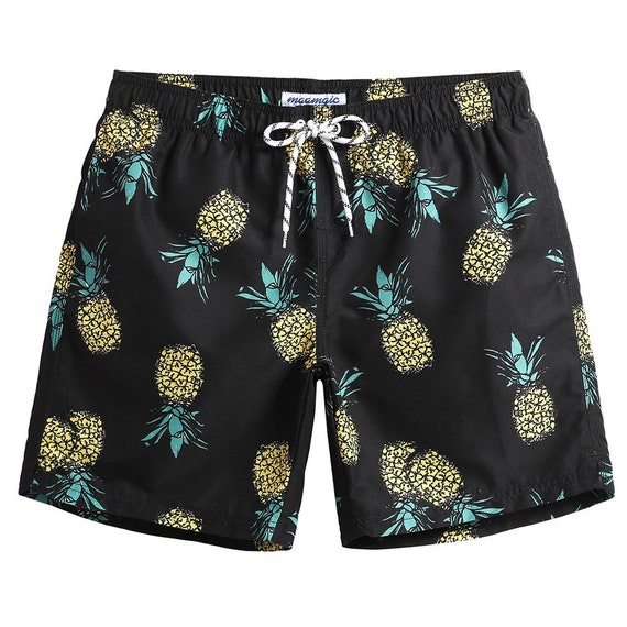 pineapple swim trunks
