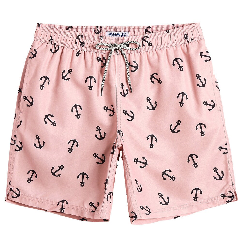 MaaMgic Men's Funny Anchor Swim Trunks Cool Bathing Suits Etsy