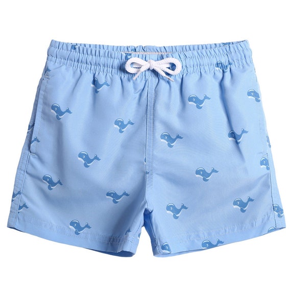 Maamgic Boys Whale Swim Trunks | Etsy