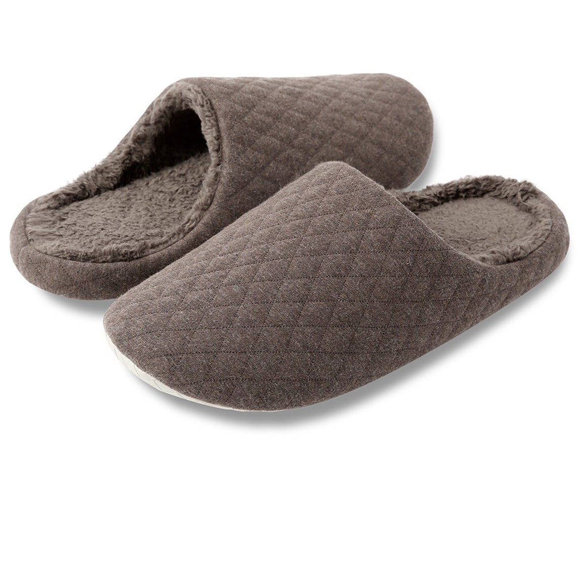 fuzzy wool slippers