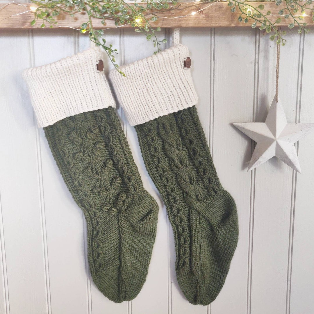 Vintage Style Christmas Stockings 