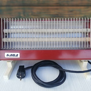 Vintage stove for heating - Electric stove &quot;ELVA&quot; - Made in Bulgaria - Electric appliance - Metal stove - Heating radiator - Stove from 80s