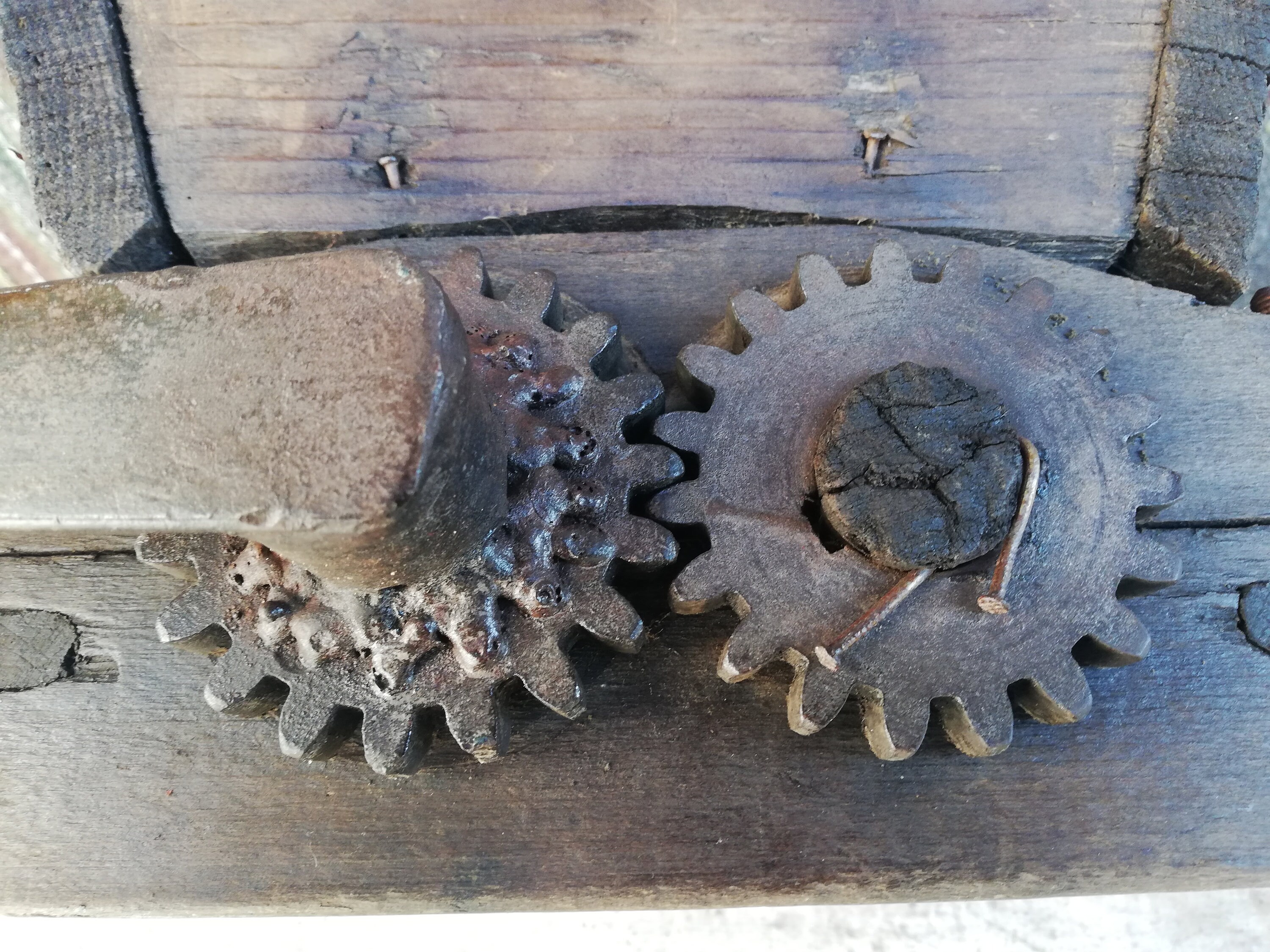 Antique grinder for grapes Primitive wooden press Hand | Etsy