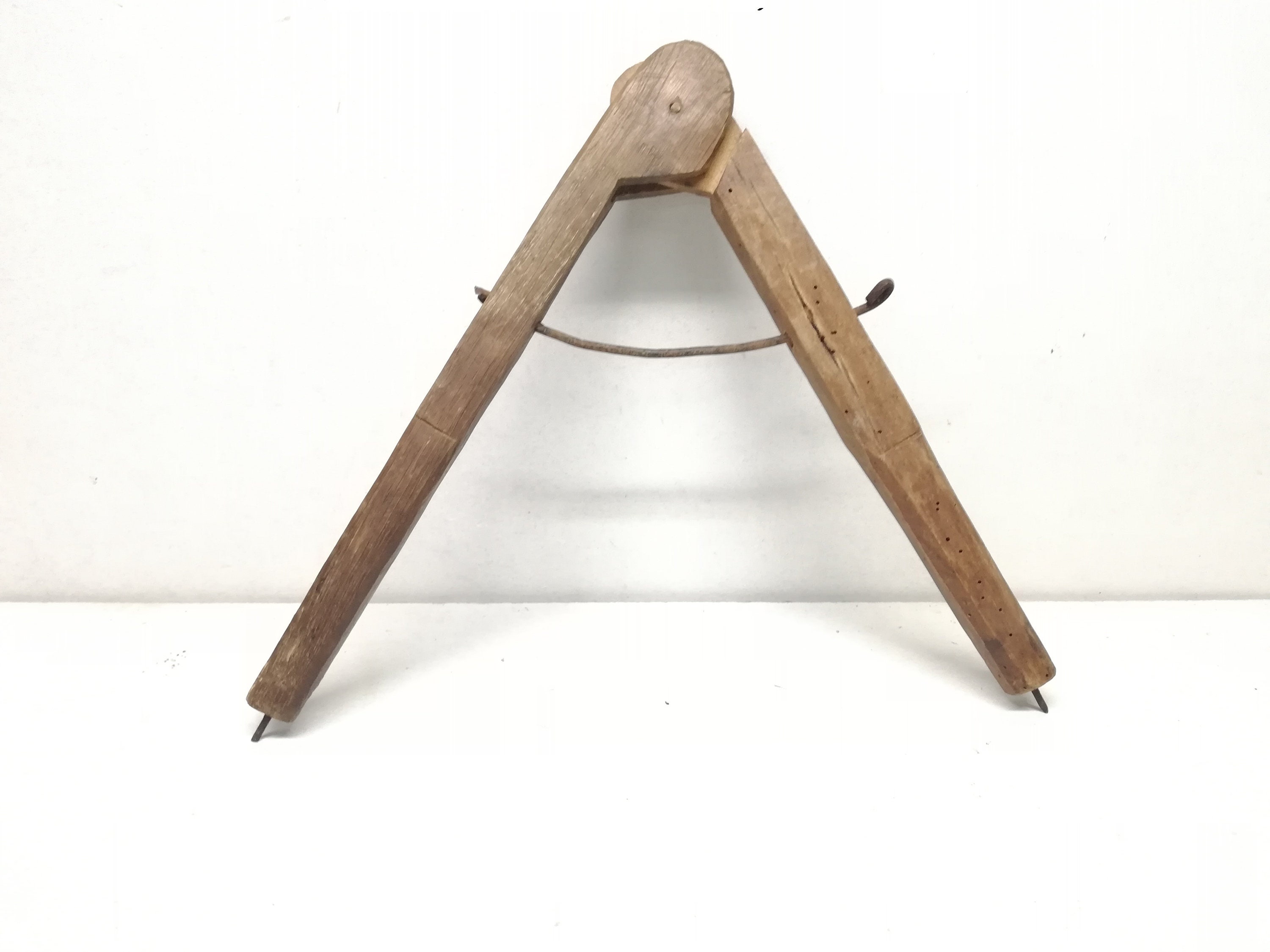Vintage wooden compass Rare drafting tool Joiner's Etsy