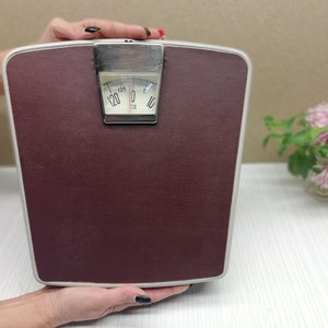 Vintage Bathroom Scales, Vendex, 1970s, Body Weight Scales Kg, EKS 