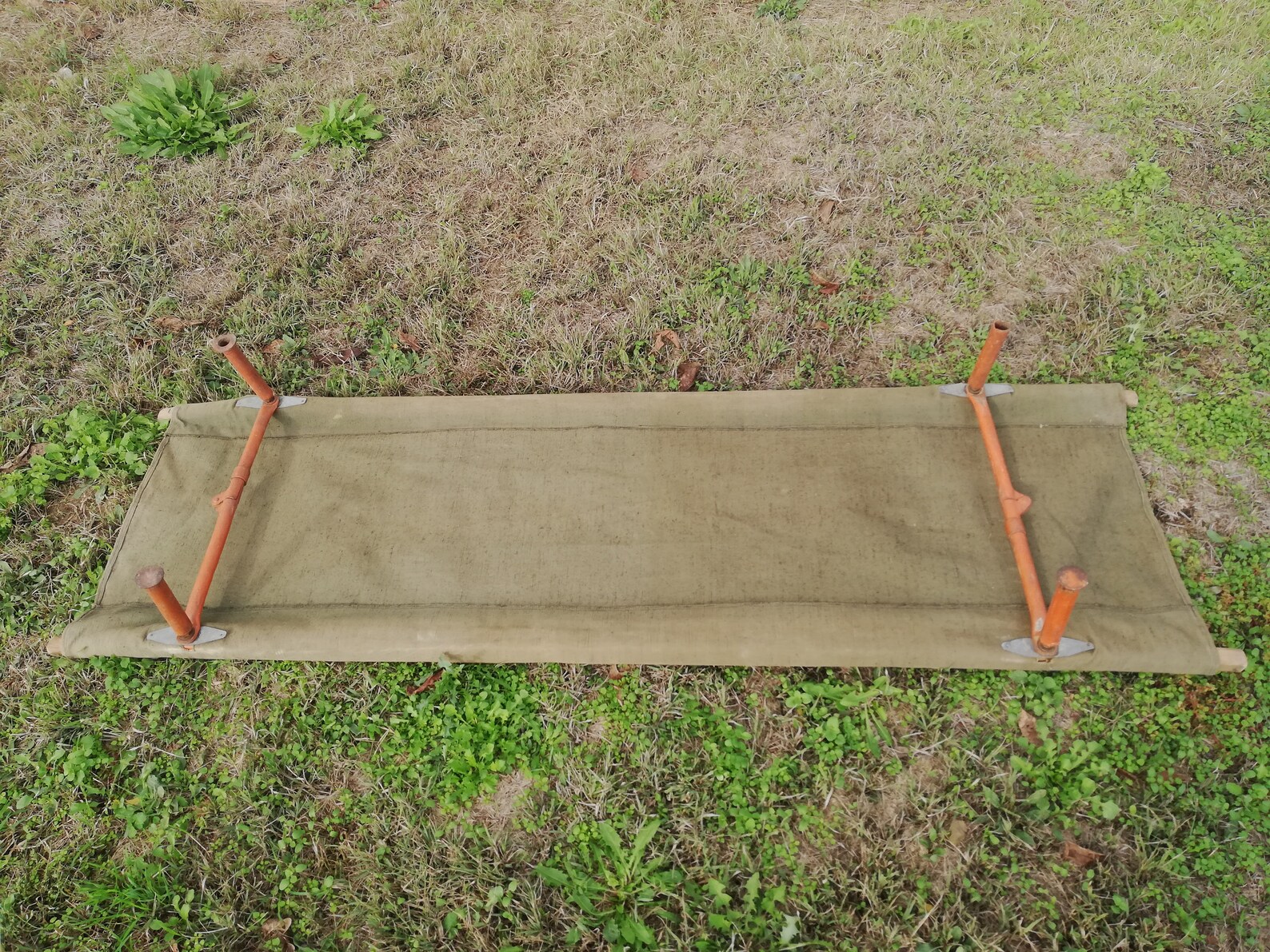 Vintage Military Stretcher Field Military Stretcher Army Stretcher of