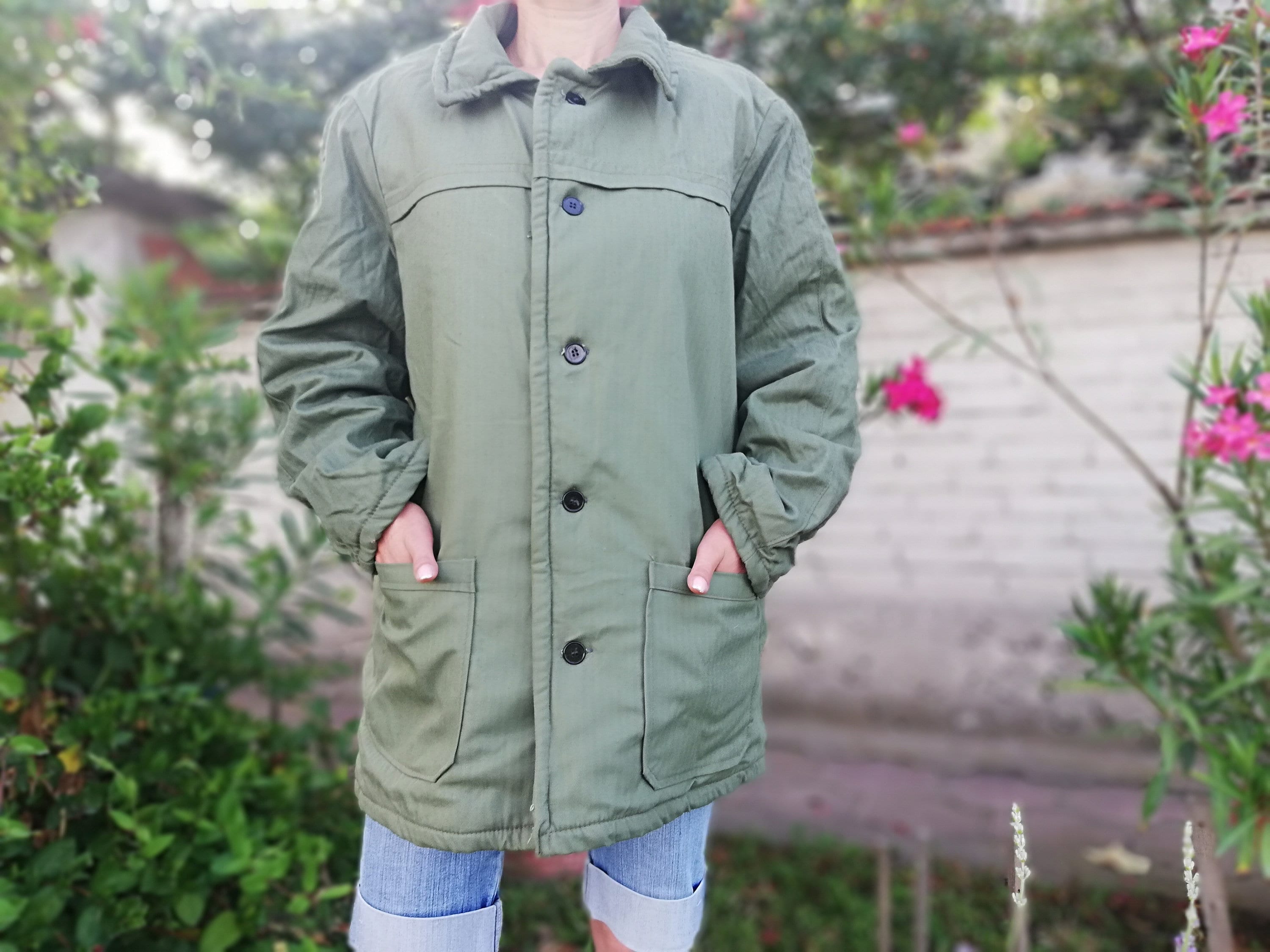 canvas winter jacket