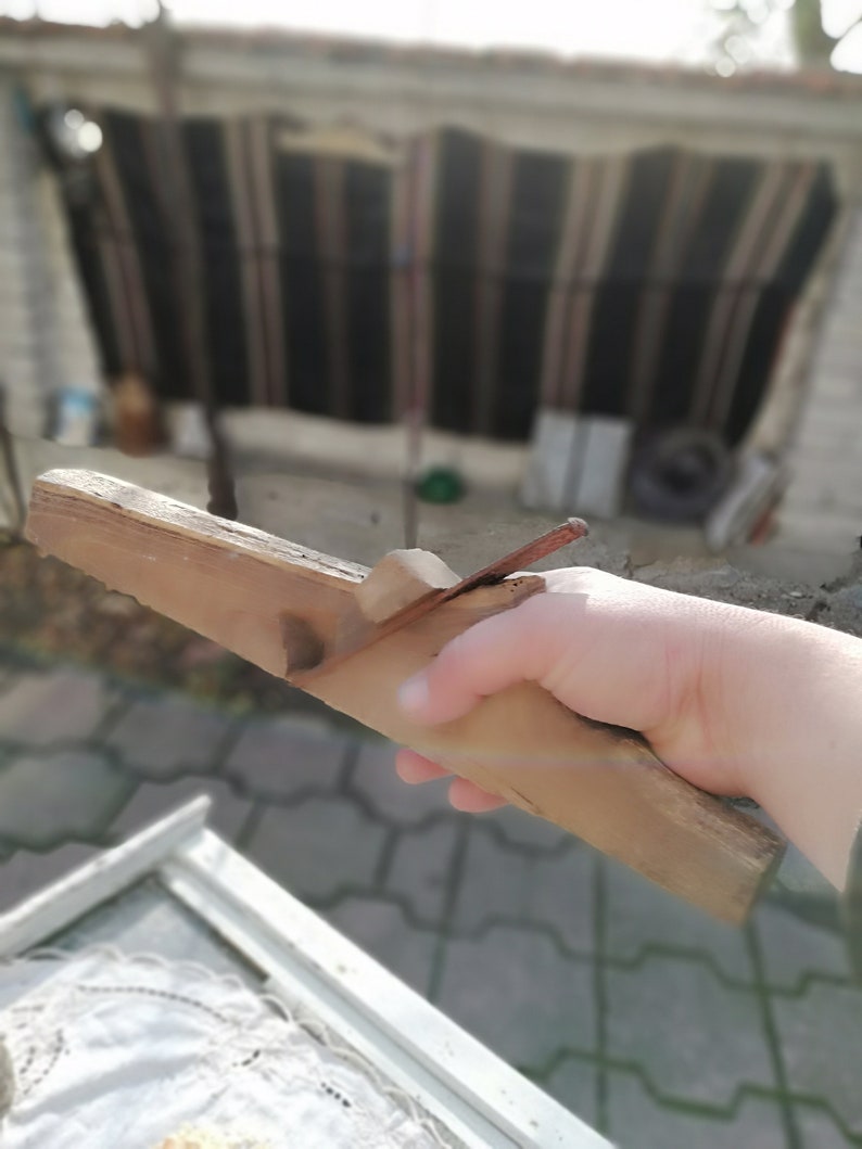 Christmas gift Bit decor Antique woodworking 1800s Antique woodworking planer Workshop decor Antique tool handmade Woodworking tool