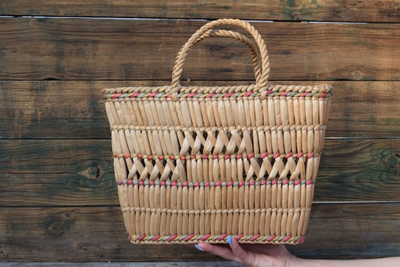 etsy straw beach bags