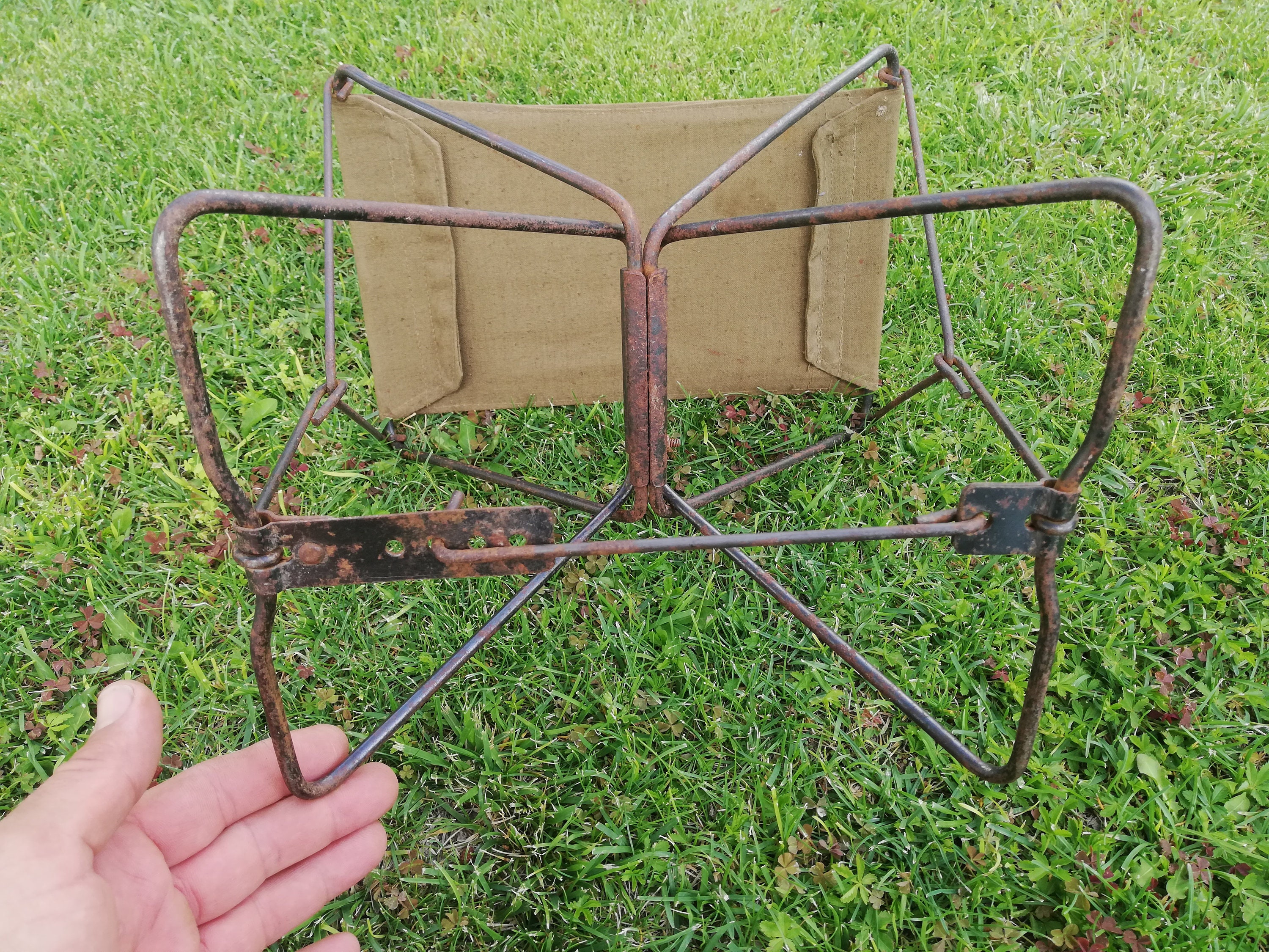 70s Folding Chairs Camping Vintage 1960s Fishing Garden Caravanning 