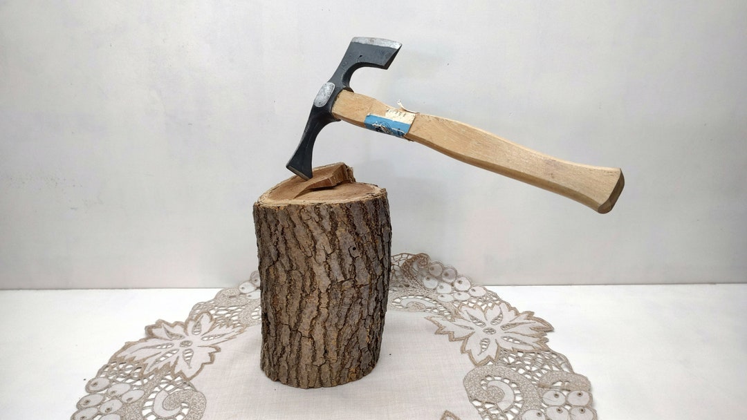 Vintage Camp Axe Pickaxe Small Hatchet Bushcraft Survival Ax With