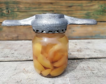 Vintage Aluminum Jar Sealer: 1970s Canning Tool