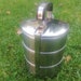Vintage Food Container Stainless Steel Lunch Boxes Set of Three Food ...