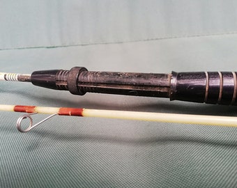 Vintage Japanese Fishing Rod From 70s, Old Fishing Rod From Fiberglass and  Plastic Handle, 65.7 Inches 167 Cm Fishing Rod, Fishing Rod 